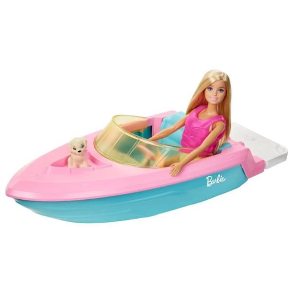 BARBIE Barbie och hennes båt