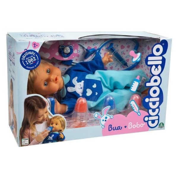 Cicciobello Bobo - Interaktiv docka 42 cm - GIOCHI PREZIOSI