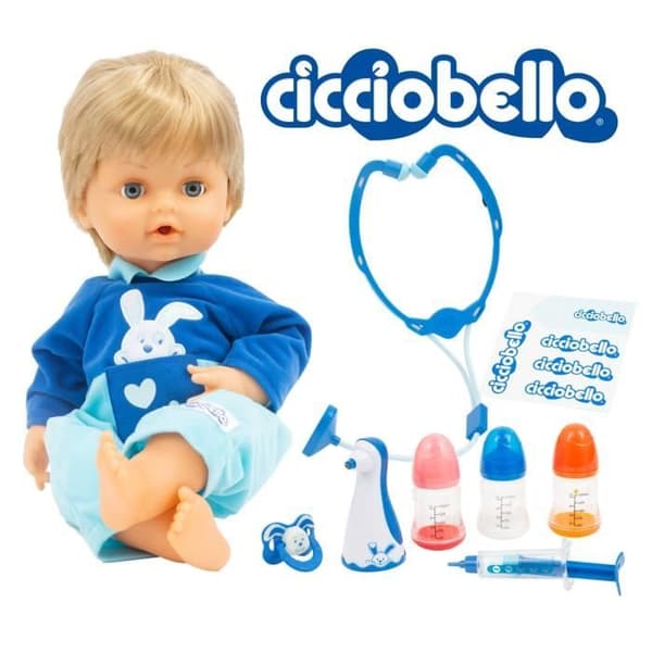 Cicciobello Bobo - Interaktiv docka 42 cm - GIOCHI PREZIOSI