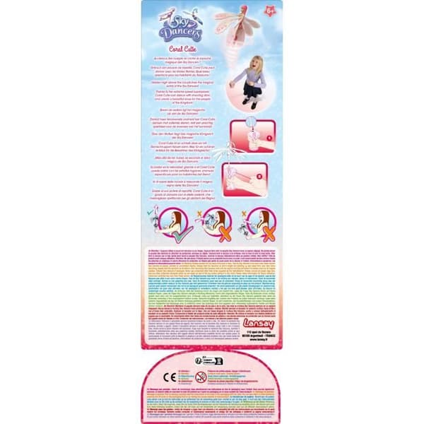 Sky Dancers Flying Doll - Coral Cutie - Batteridriven - Lansay