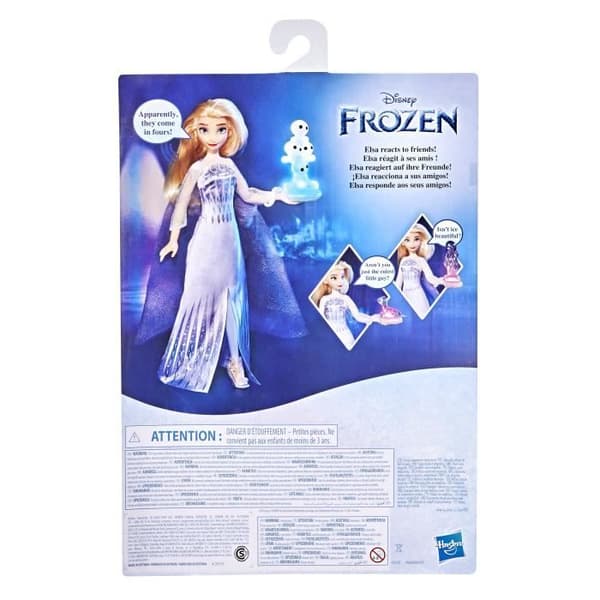 Docka - SEGWAY - Frozen 2 - Talking Elsa - 3 lätta tillbehör