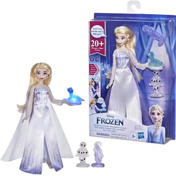 Docka - SEGWAY - Frozen 2 - Talking Elsa - 3 lätta tillbehör