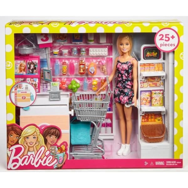 BARBIE Barbiemöbler på snabbköpet