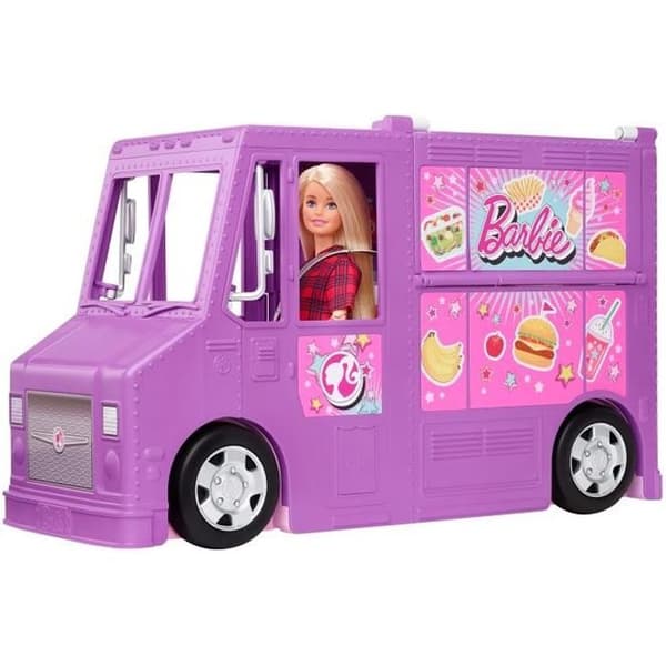 BARBIE - Barbies Food Truck - 45 cm