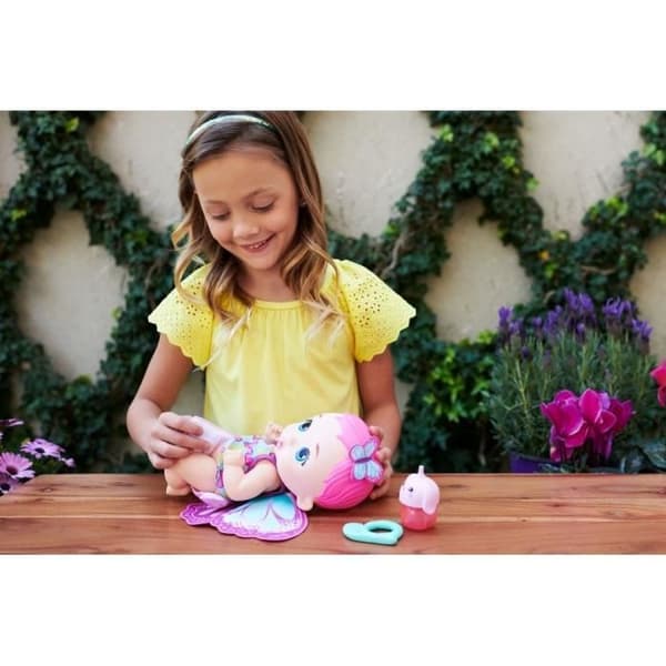 My Garden Baby - Baby Pink Butterfly Drinks and Pees - Docka / Puppong - Från 3 år GYP10