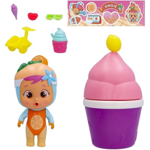 Frozen Frutti Icy World Cry Babies Magic Tears Doll - Ålder 3+