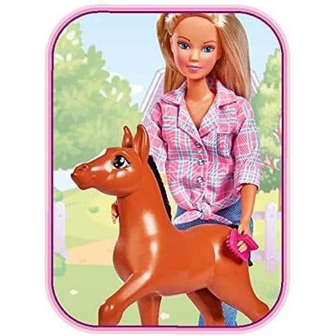Steffi Love docka 29 cm och hennes föl - Märke Simba Toys - Blandat - Från 3 år