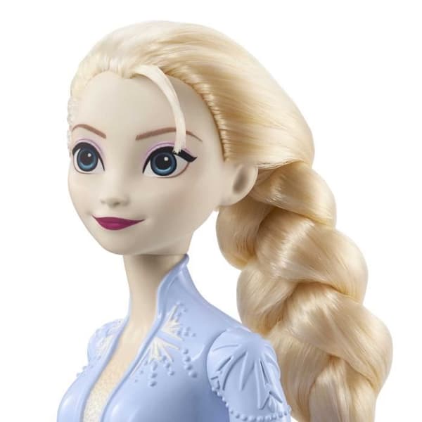 Fryst 2-Elsa-Mattel Disneydocka med förband och tillbehör HLW48
