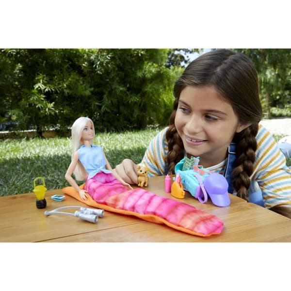 Barbie - Barbie Malibu Camping - Modedocka - Från 3 år HDF73