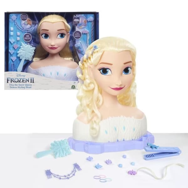 Frozen 2 Deluxe Styling Head - Elsa - Disney Princesses