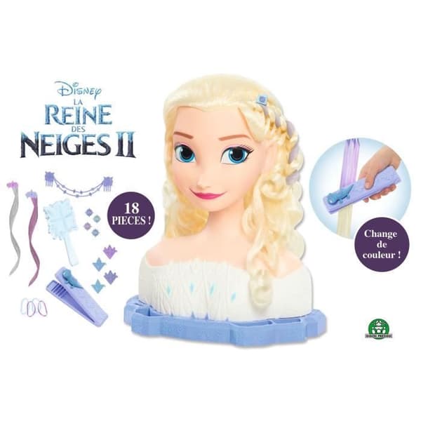 Frozen 2 Deluxe Styling Head - Elsa - Disney Princesses