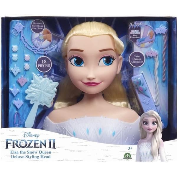 Frozen 2 Deluxe Styling Head - Elsa - Disney Princesses