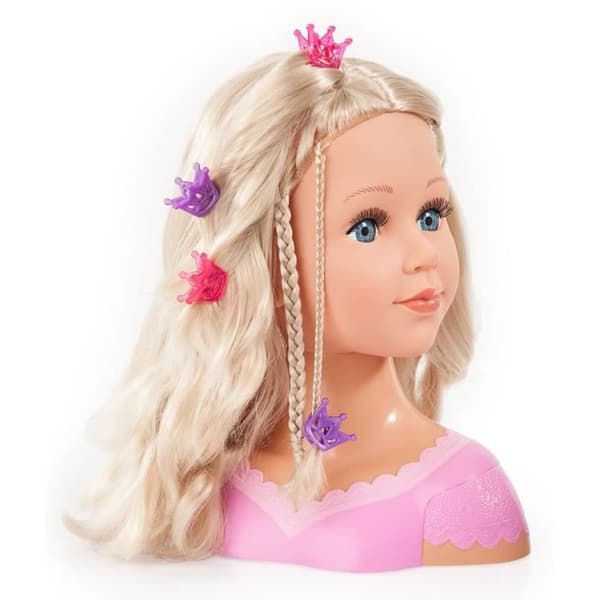 BAYER DESIGN - Charlene Super Model Blond Styling Head med Makeup