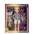 Miniatyrbild 3 av 4: Rainbow High S23 Fashion Doll - 27 cm Aiden Russell docka (ametist) - 1 outfit, 1 par skor och accessoarer