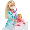 Miniatyrbild 3 av 4: Barnläkare docka - Steffi Love - 29 cm - Med baby - 7 tillbehör - Blandat