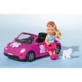 Miniatyrbild 3 av 4: Evi Love Beetle docka - SIMBA - Minidocka med cabriolet - Tillbehör ingår