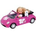 Miniatyrbild 1 av 4: Evi Love Beetle docka - SIMBA - Minidocka med cabriolet - Tillbehör ingår