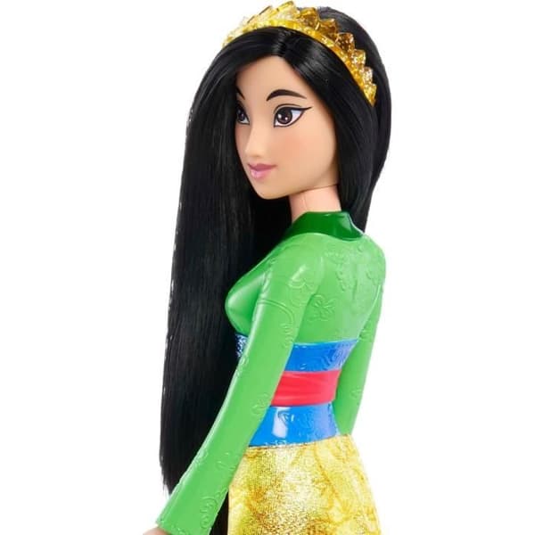 Mulan Doll 29 cm, Mattel Disney Princess Doll dressing och tillbehör HLW14