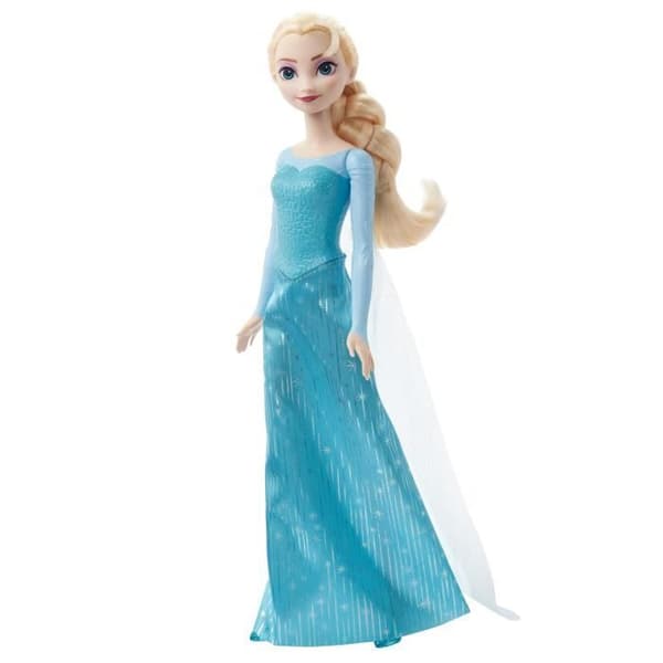 Fryst Elsa-Mattel Disneydocka med förband och tillbehör HLW47