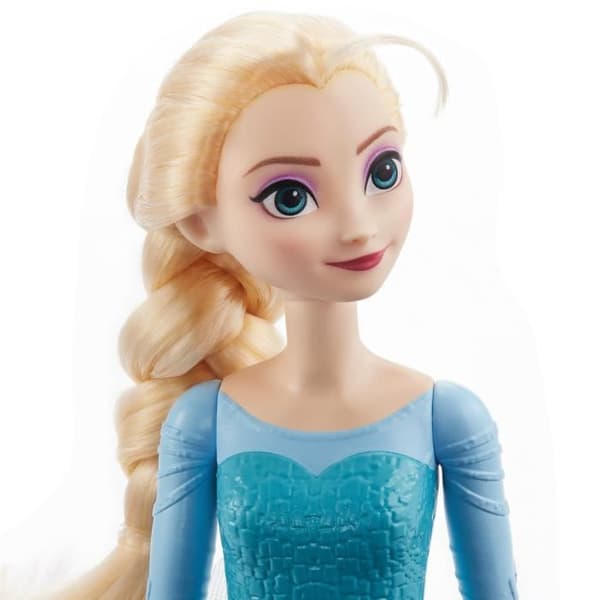 Fryst Elsa-Mattel Disneydocka med förband och tillbehör HLW47