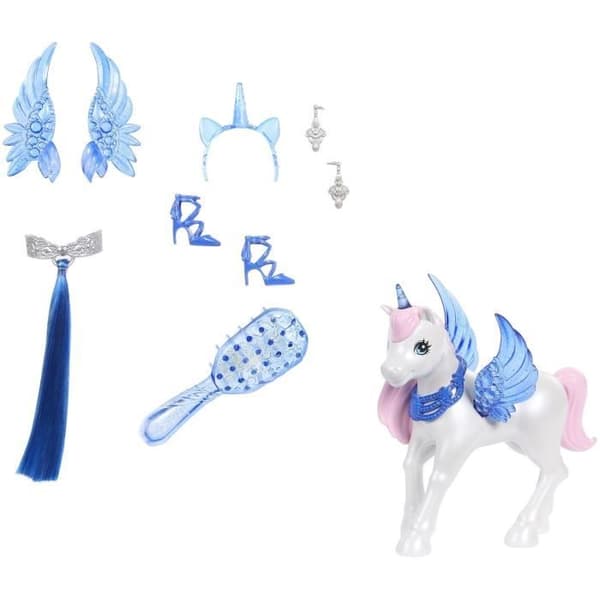 Barbie Princess Sapphire - Enhörningsdocka - 65 år av Barbie Mattel HRR16