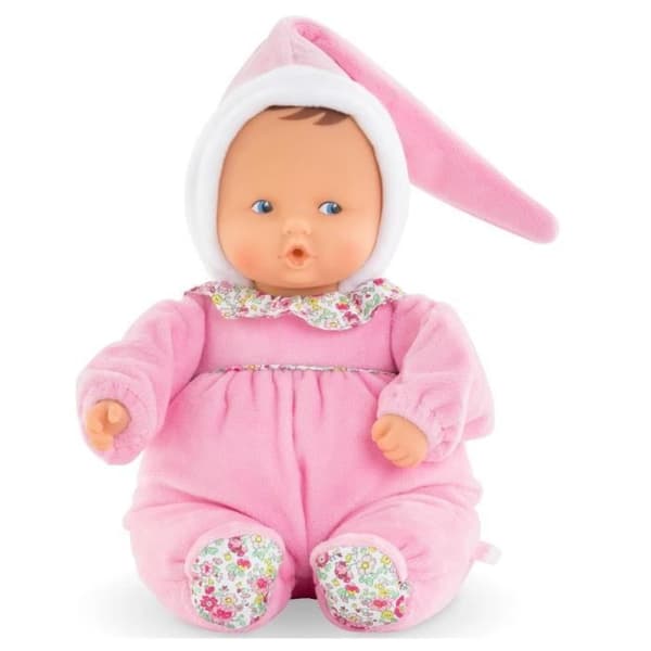 Mon Doudou COROLLE - Babipouce Jardin en Fleurs - 28 cm - vaniljdoft - från födseln
