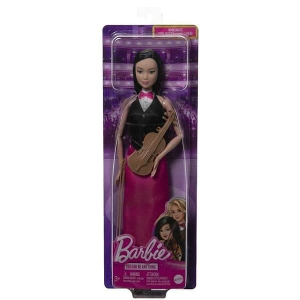 Barbie - Barbie Violinist Box - Modedocka - 3 år och uppåt - BARBIE - HKT68 - BARBIE FASHION DOLL