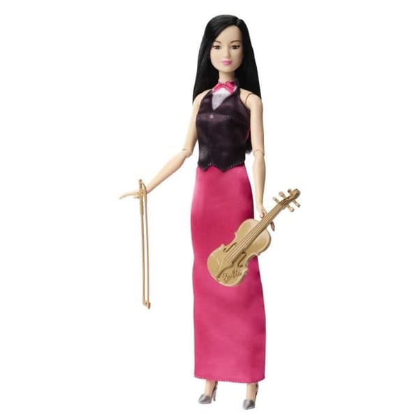 Barbie - Barbie Violinist Box - Modedocka - 3 år och uppåt - BARBIE - HKT68 - BARBIE FASHION DOLL
