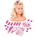 Miniatyrbild 1 av 4: Frisör- och sminkleksak för barn - BAYER - Super Model stylinghuvud 27 cm - Tillbehör ingår