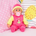 Miniatyrbild 4 av 4: Baby First Words Doll 38 cm BAYER - 24 babyljud - Rosa