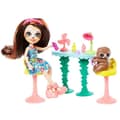 Miniatyrbild 1 av 5: ENCHANTIMALS Enchanted Jungle Sela Sloth och Treebody Manicure