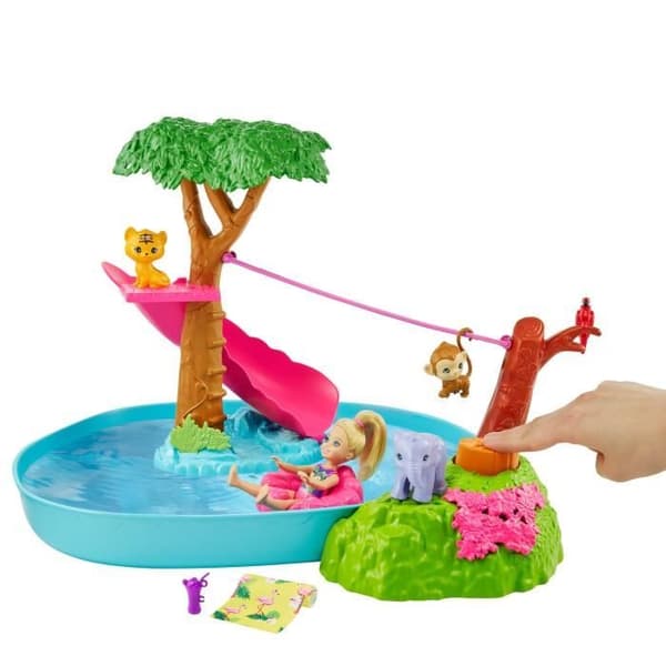 Barbie - Jungle River Chelsea Set - Från 3 år