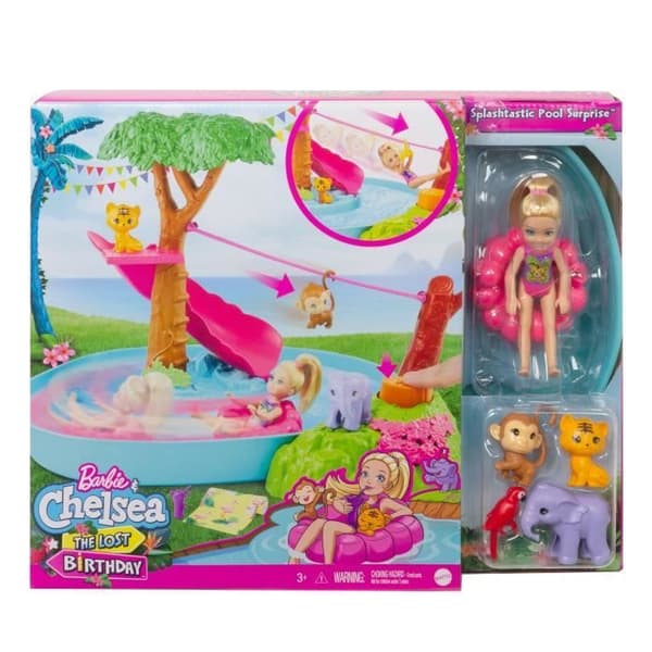Barbie - Jungle River Chelsea Set - Från 3 år