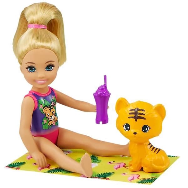 Barbie - Jungle River Chelsea Set - Från 3 år