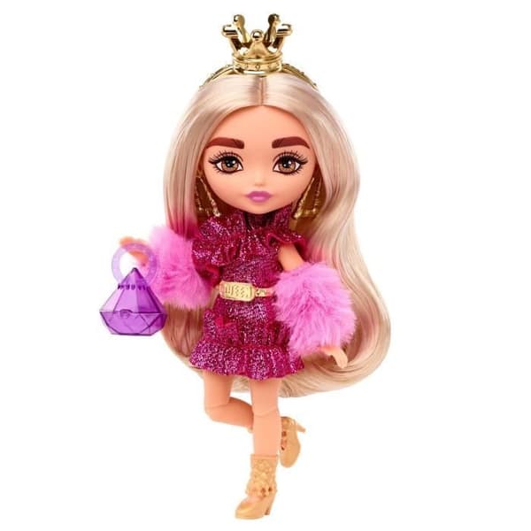 Barbie - Barbie Extra Mini Model 8 - Docka - 3 år och +