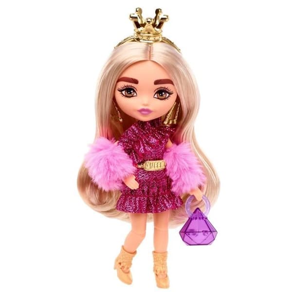 Barbie - Barbie Extra Mini Model 8 - Docka - 3 år och +