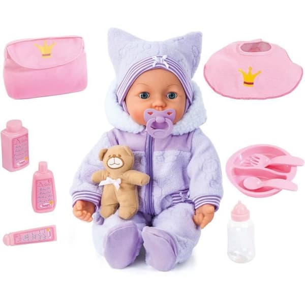 BAYER Piccolina Magic Baby Piccolina docka 46 cm med funktioner - Tjej