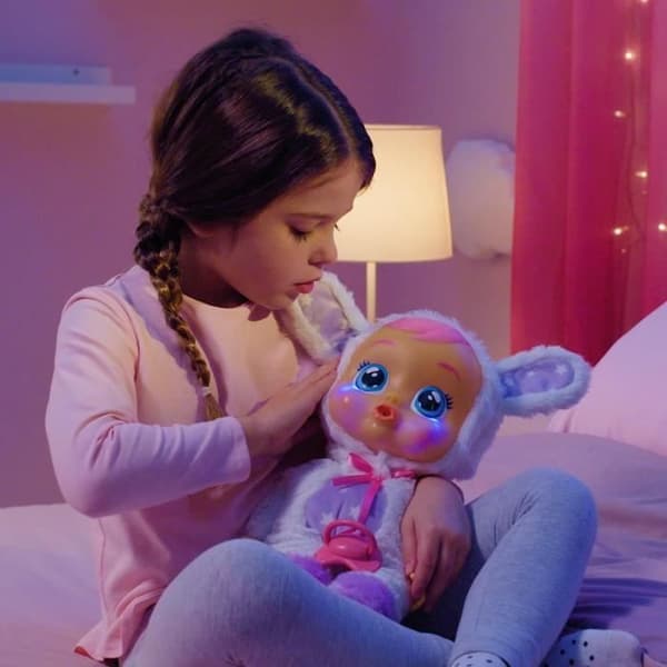 Cry Babies nattlampa och vaggvisa - Good Night Coney - IMC TOYS - Vit - Tjej - 18 månader