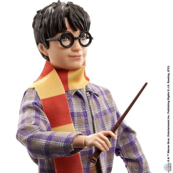 Harry Potter - Quai 9 3/4 Collector's Box, med Hedwig-docka och uggla, bagage och tillbehör - Statyettdocka - Från 6 år