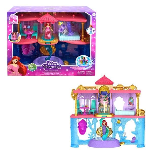 Disney-Disney Princesses-Ariel's Castle-Deluxe Box Set HLW95