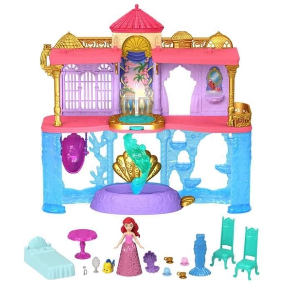 Disney-Disney Princesses-Ariel's Castle-Deluxe Box Set HLW95