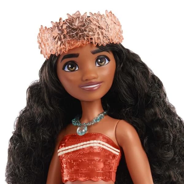 Vaiana Doll 29 cm, Mattel Disney Princess Doll dressing och tillbehör HPG68