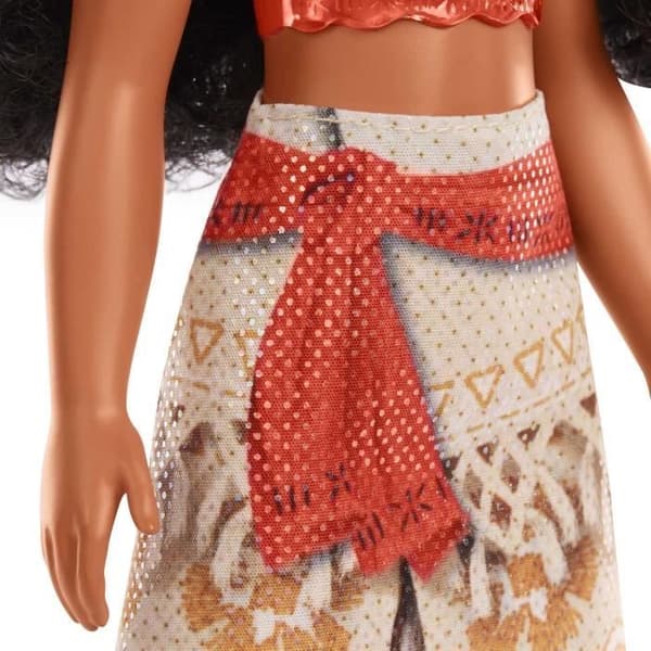 Vaiana Doll 29 cm, Mattel Disney Princess Doll dressing och tillbehör HPG68