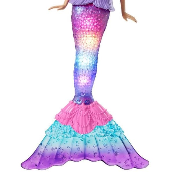 Barbie-Barbie Dreamtopia Mermaid Twinkle Lights Docka, 3-7 år HDJ36