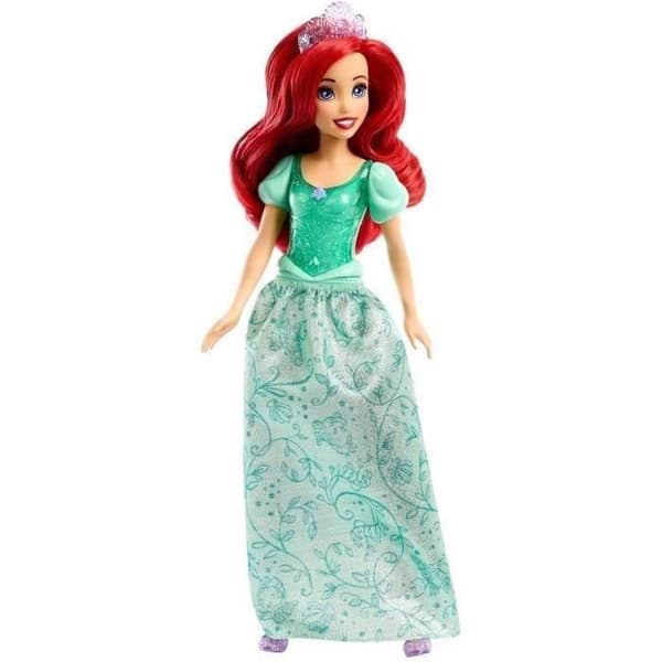 Ariel Doll 29 cm, Mattel Disney Princess Doll dressing och tillbehör HLW10
