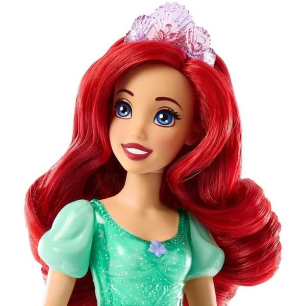 Ariel Doll 29 cm, Mattel Disney Princess Doll dressing och tillbehör HLW10