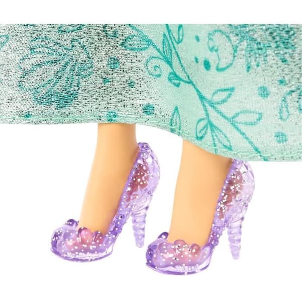 Ariel Doll 29 cm, Mattel Disney Princess Doll dressing och tillbehör HLW10
