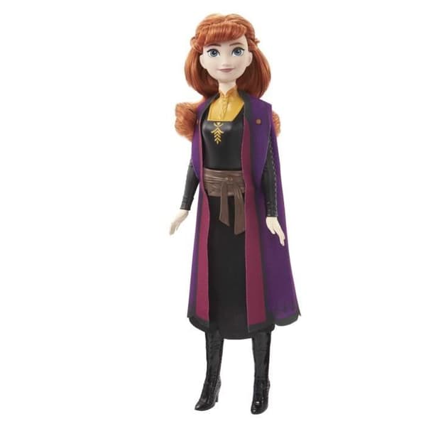 Fryst 2-Anna-Mattel Disneydocka med förband och tillbehör HLW50