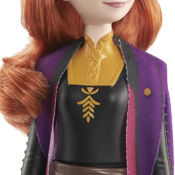 Fryst 2-Anna-Mattel Disneydocka med förband och tillbehör HLW50