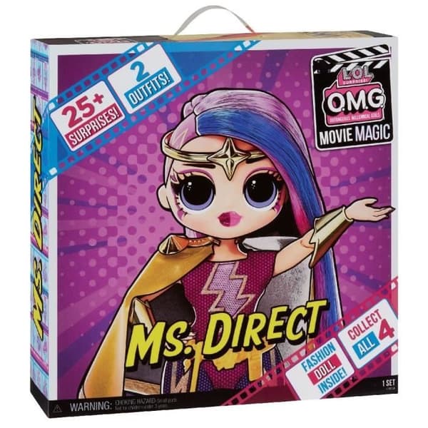 LOL Surprise OMG Movie Magic - Ms. Direct - 24 cm modedocka
